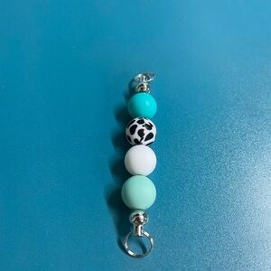 5IN bead charm/keychain